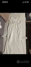 Vestito lungo bianco