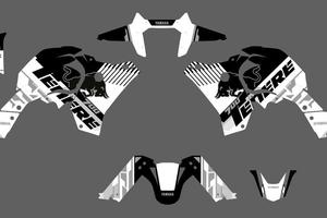 grafiche Cristal per Yamaha tenere 700