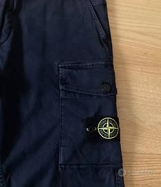 Stone Island Pantalone Cargo Nuovo Originale Qr