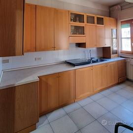 Cucina completa 5 metri in faggio elettrodomestici