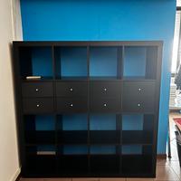 Libreria Kallax Ikea a Cubotti Nera 4x4