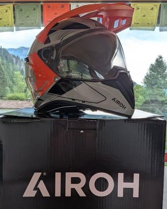 casco integrale AIROH bandit Tune orange gloss L