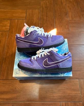 Nike dunk low sb purple lobster special box