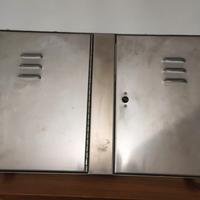Doppia portella contatori gas in acciaio