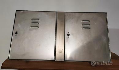 Doppia portella contatori gas in acciaio