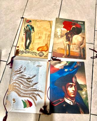 Calendari carabinieri 1990-2024