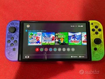 Nintendo switch oled edizione limitata Splatoon 3