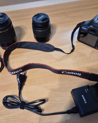 Canon 2000D con obiettivo + Tamron 18-200mm