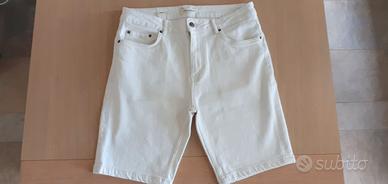 Bermuda Jeans Bianchi Uomo - tg. EURO40 -Pull&Bear