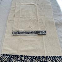 Coppia di asciugamani in spugna