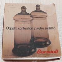 Vasi Bormioli Anni 70 vetro soffiato

