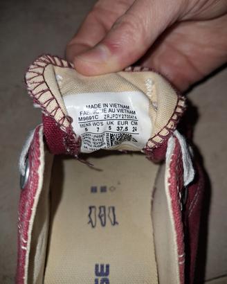 scarpe Converse Bordeaux