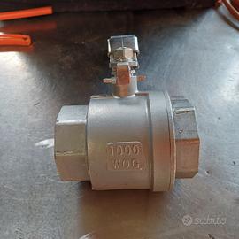 valvola sfera 2" acciaio f/f asi 316