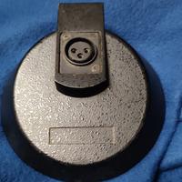 Base da tavolo da 1,3 Kg per microfono attacco XLR