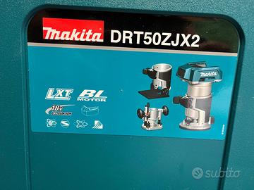 KIT MAKITA Fresatrice , rifilatore completo NUOVO
