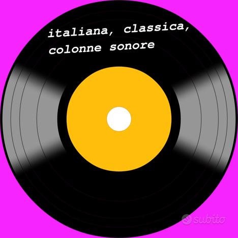 LP Italiana , Classica , Colonne Sonore usato  Ravenna