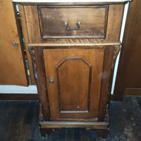 comodino tavolino arte povera antico 