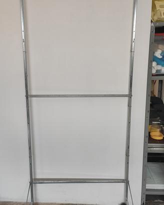 carrello porta gabbie da 90 cm