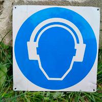 Cartello vintage industriale alluminio 