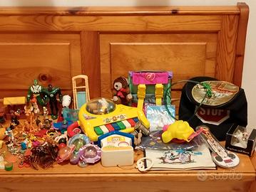 lotto giocattoli vintage statuette giochi musicali