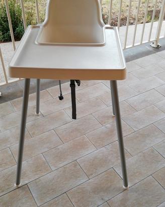 2 Seggioloni ikea con vassoio