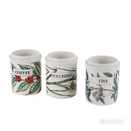 Gruppo di Tre Barattoli Piero Fornasetti - Anni 60