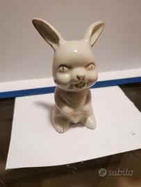 Coniglio in porcellana d'arte tedesca ZUMAS