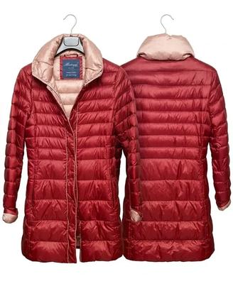Piumino Lungo Donna (Montereggi Point) Rosso