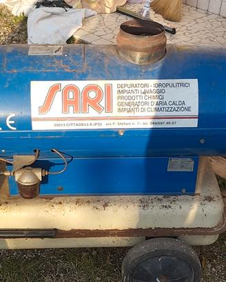 cannone riscaldamento a gasolio