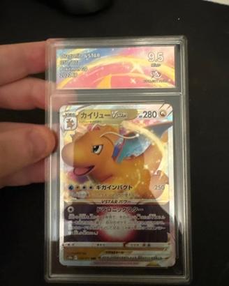 Carta pokemon dragonite vstar 050/071 9.5 pokem go