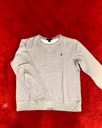 Felpa polo ralph lauren grigio tagli s