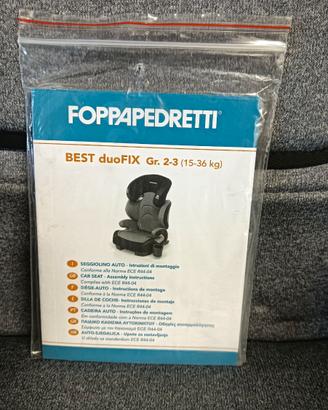 Seggiolino auto Foppapedretti 15/36 Kg