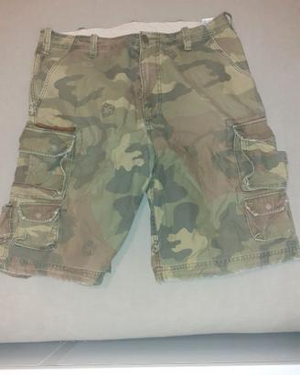 Bermuda cargo uomo vintage tribal gear