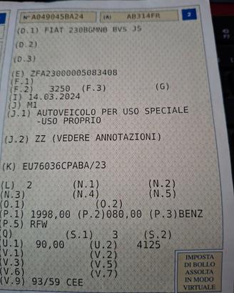 Van Fiat Ducato 1995