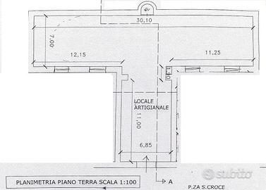 Cave, centralissima ampio locale