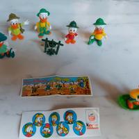 Paperino al safari, sorpresine Kinder 1989