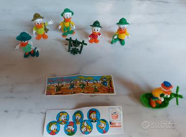 Paperino al safari, sorpresine Kinder 1989