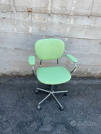 Sedia scrivania vintage di design