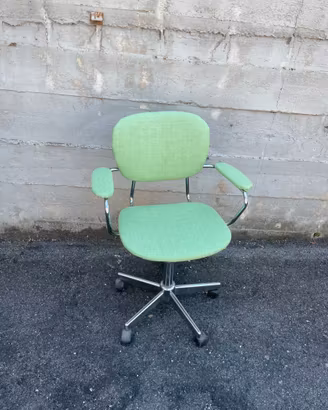Sedia scrivania vintage di design