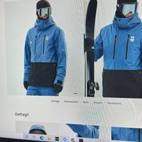 Giacca sci montec modello fawk