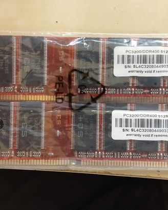 S3 Dimm RAM 512 x2 pc3200/DDR 400