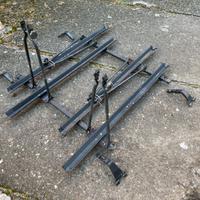 portabici da tetto per 4 bici