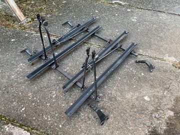 portabici da tetto per 4 bici