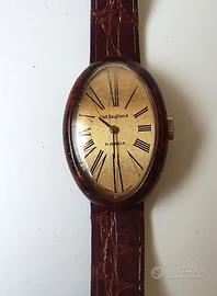 Orologio Vintage Old England Ovale Tartarugato Car