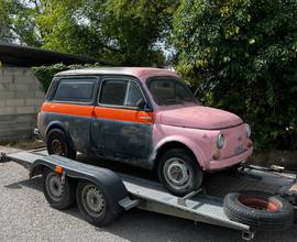 Fiat 500 giardiniera autocarro unico proprietario