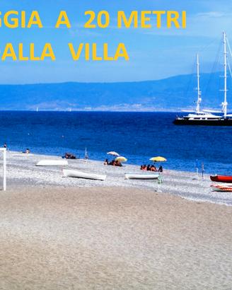 LAST MINUTE-VILLA x10 persone a 20metri dal MARE