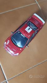 Modellino Peugeot 307 cc rally Montecarlo 