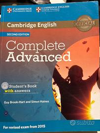 Complete Advanced student’s book with answers