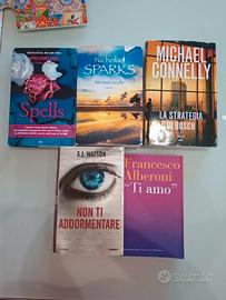 libri:nei tuoi occhi, non ti addormentare, ti amo.