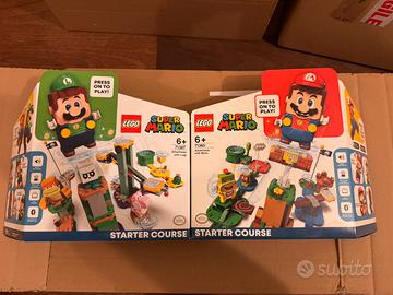 Lego 71387 + 71360 mario e luigi nuovi